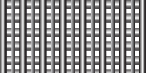 Obraz premium Seamless Light Blue Gingham Pattern Background. Classic Two-Tone Pastel Plaid Check Design for Fabric, Textile, Wallpaper, and Picnic Decor.