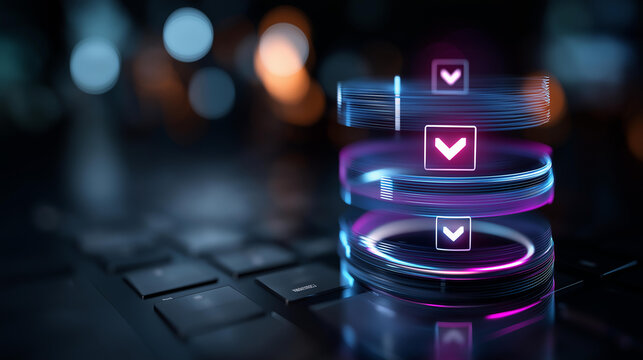 AI-powered plagiarism detection concept with glowing originality verification streams, content similarity analytics, and academic integrity protection layers on a dark digital