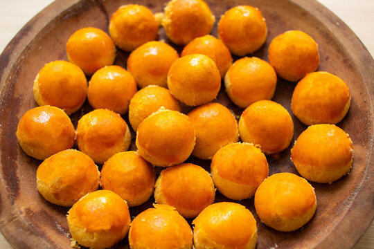 Nastar pastries is special Indonesian cookies for Eid Fitr celebration.