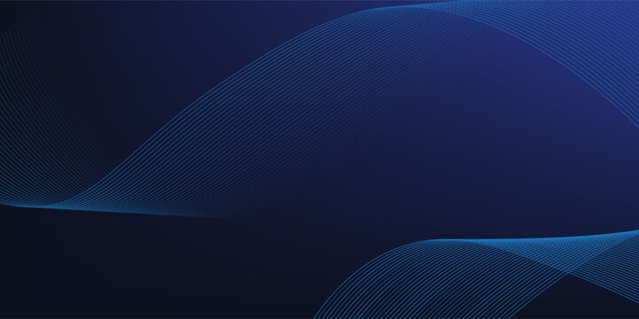 Amazing Dynamic and abstract digital design with flowing blue waves over a dark background, smooth and curved lines, and a dotted pattern that creates a sense of movement and energy.