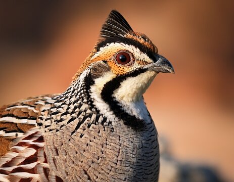 close up of northern bobwhite