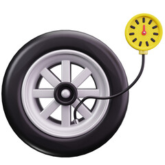 Obraz premium Tire Pressure Monitoring Tool