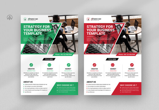 Strategy For Your Business Flyer Template