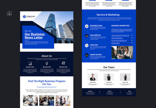 Business News Letter Template