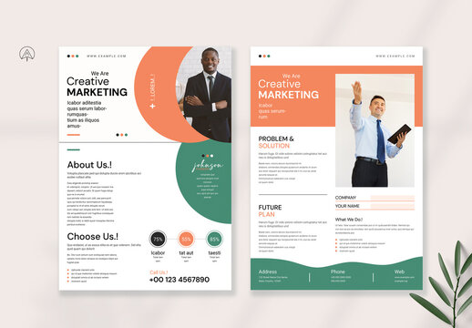 Creative Markating Flyer Template