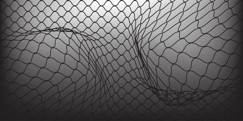 Mesh texture for fishing nets. Seamless pattern for sportswear or soccer goal, volleyball net, basketball hoop, hockey, athletics. Abstract net background for sports © achmad