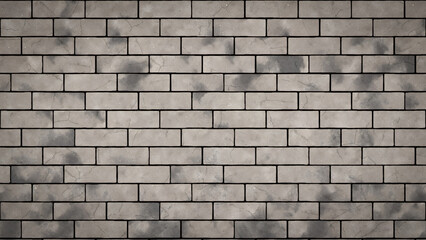 Fototapeta premium Destroyed wall brick texture on isolated background. Material grunged rocks overlays textured.