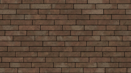 Fototapeta premium Destroyed wall brick texture on isolated background. Material grunged rocks overlays textured.