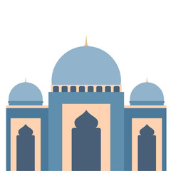 Fototapeta premium Vector illustration of mosque