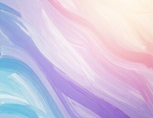 Fototapeta premium Vibrant abstract paint background with fluid brushstrokes, layered colors, and soft gradients blending seamlessly together