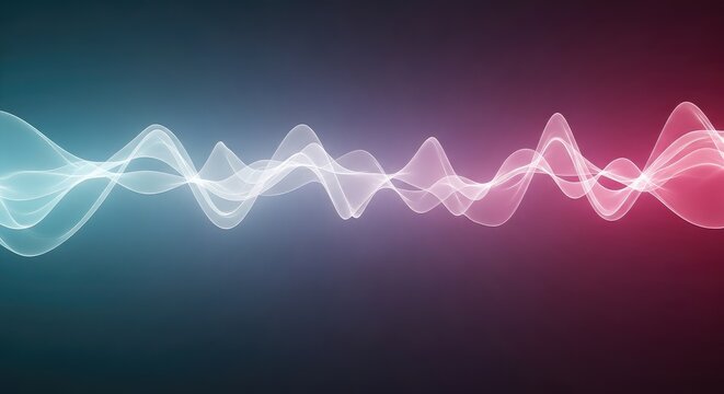Gentle light flows across a deeply saturated abstract background, creating a soft, dreamlike visual tapestry of flowing, intangible energy, fog, haze, dynamic