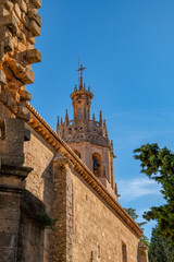 Fototapeta premium Iglesia de Santa María la Mayor in Ronda, Andalusia, Spain