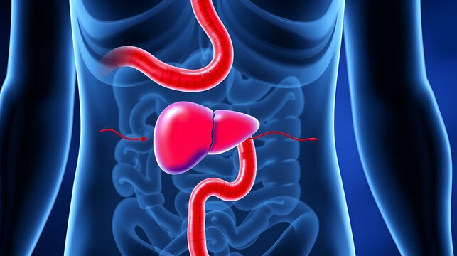 Gut-Liver Axis: LPS Endotoxin Translocation from Leaky Gut to Liver via Portal Vein