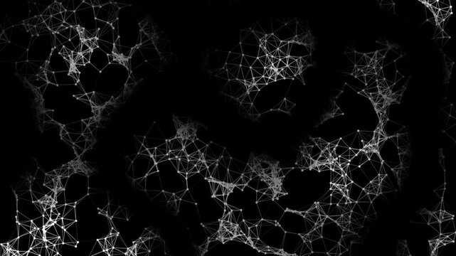 Seamless black and white abstract background vector with a winter snowflake pattern and grunge texture for Christmas holiday decoration design