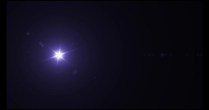 blue light leaks and lens flare overlays, cool cold tint color effect on black