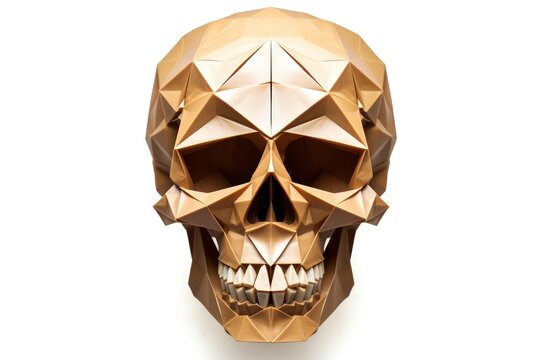 Skull art white background anthropology.