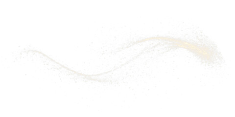 Glowing fairy dust particles with magic sparkle shimmer forming luminous abstract light effect © KULAKOV