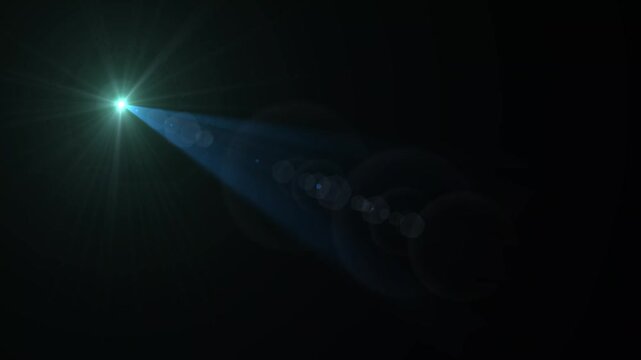 optical light cinematic background intro