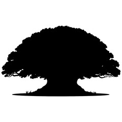Tree silhouette