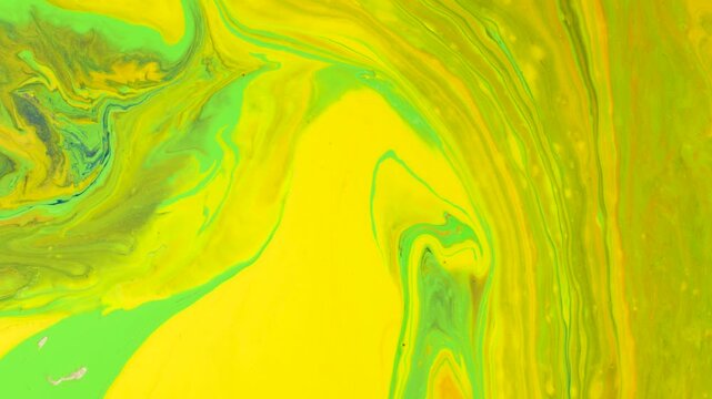Abstract colorful floral background illustration with butterflies featuring a swirl of liquid wave patterns and green nature textures in a vector art design