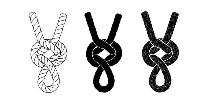 Figure Eight Knot Variations