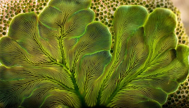 Zoom Microorganism Algae