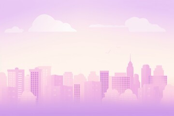 Fototapeta premium Skyline illustration architecture cityscape building.