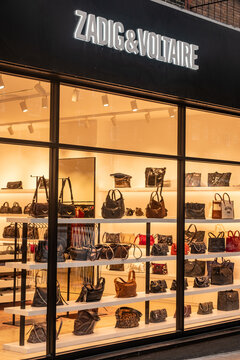 LONDON - Zadig & Voltaire luxury fashion store in Hampstead