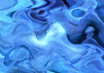 Niebieska  tekstura woda głębiny tło niebo papier.   © Monika