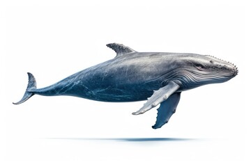 Fototapeta premium Whale animal mammal fish.