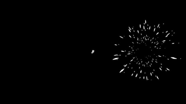 Magic Cartoon Energy FX, Blast, Spark Animated Pack, Energy Shape Elements Explosions on black screen background. 4K