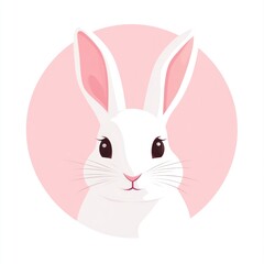 Obraz premium Easter rabbit illustration background animal.