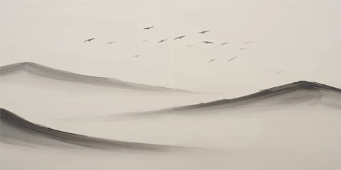 A crisp water splash isolated on a white background reveals a frozen blue texture resembling a winter mountain landscape with abstract icy traces and snowy footprints © lima