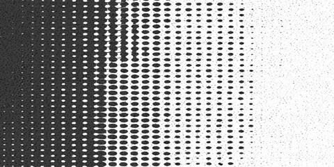 Seamless vector pattern of black dots on a dark grey metallic surface creates a modern mesh texture for a steel fabric backdrop or wallpaper design © ITS OK