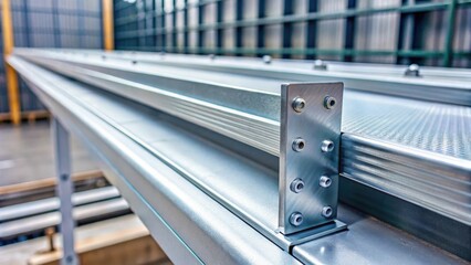 Obraz premium Bolted Metal Edge Guard for Industrial Safety