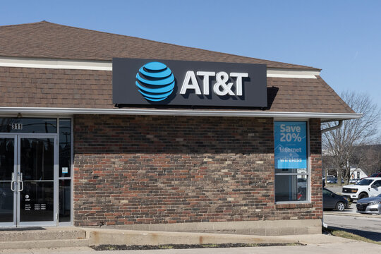 AT&T cell phone retail store. AT&T offers voice, data, cellular, mobile, fiber optics, TV and IP-based products.