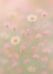 Fototapeta premium Soft floral pastel elegance