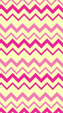 Pink Chevron Pattern Animated Background