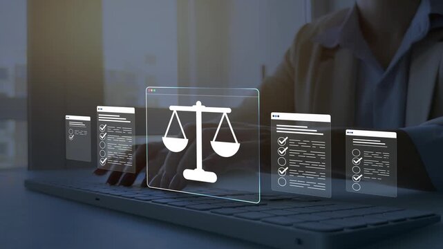 Regulations, law, standards and requirements.Law regulation and compliance rules on virtual screen.Quality assurance,guarantee, standards, certification and standardization.	
