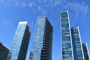 Obraz premium View of the downtown business district, Toronto, Ontario, Canada