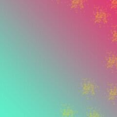 Abstrakter Farbverlauf in Pink und T&uuml;rkis mit goldenen Partikeln &ndash; Moderner Hintergrund