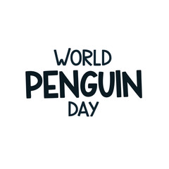 Fototapeta premium world penguin day