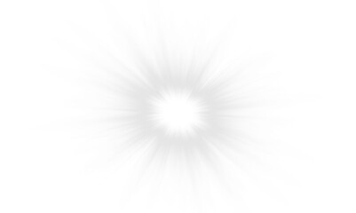 White sun glow light flare bright beam white png illustration.