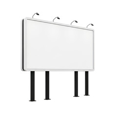 Fototapeta premium Modern electrical utility meter mounted on four supporting poles
