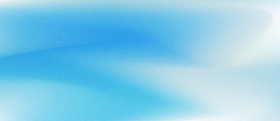 Fototapeta premium background grainy texture concept with gradient blue and white color light