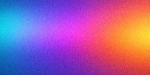 Obraz premium Vibrant Gradient Blend: A stunning visual tapestry of color, transitioning smoothly from cool cyan and deep violet to warm magenta and fiery orange.