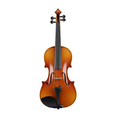 Fototapeta premium A violin standing upright on transparent background