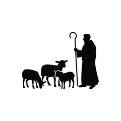 Elegant fleur de lis symbol in black isolated on a clean white background © Ariful IBS