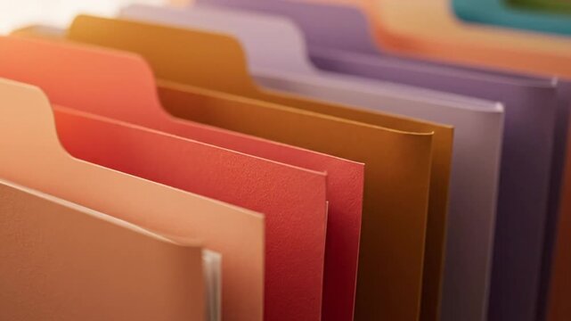 Office Folders Organization.