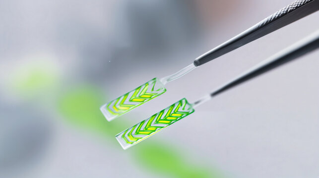 Advanced Microfluidic Device with Chevron Channel Design and Fluorescent Tracers